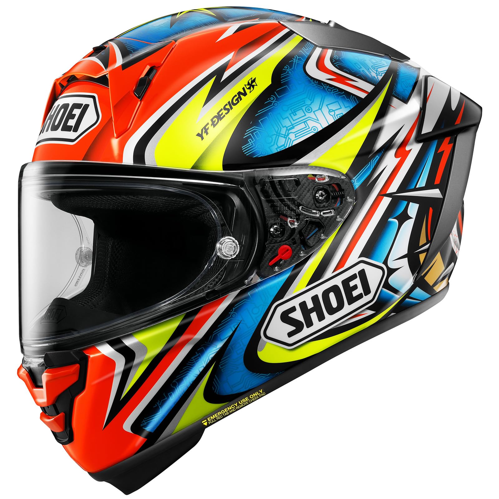 Amazon.com: Shoei X-Fifteen Daijiro Full Face Motorcycle Helmet